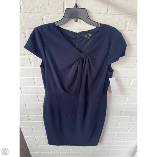 Dress Work By Tahari In Navy, Size: L