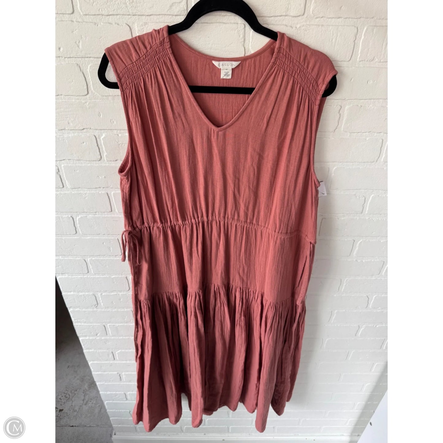 Dress Casual Midi By Caslon In Orange, Size: Xs