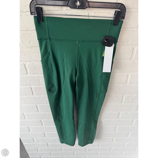 Athletic Leggings By Lululemon In Green, Size: 6