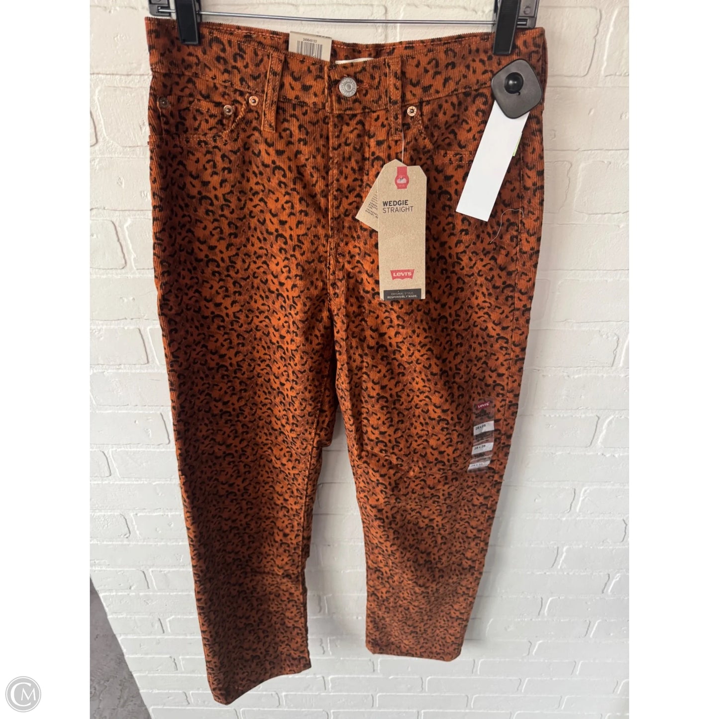 Pants Corduroy By Levis In Black & Orange, Size: 6