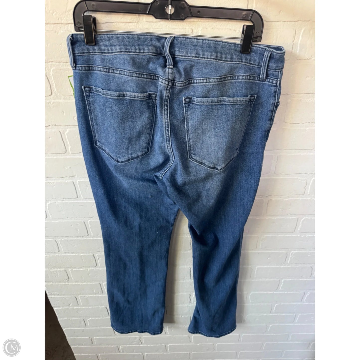 Jeans Boot Cut By Old Navy In Blue Denim, Size: 12