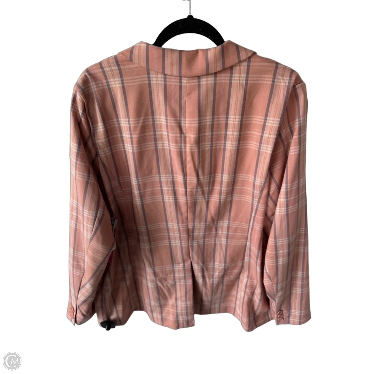 Blazer By Lc Lauren Conrad In Peach, Size: Xxl