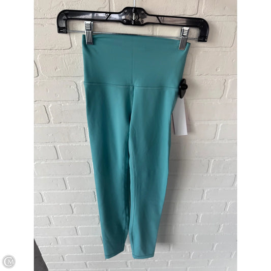 Athletic Leggings By Lululemon In Blue, Size: 2