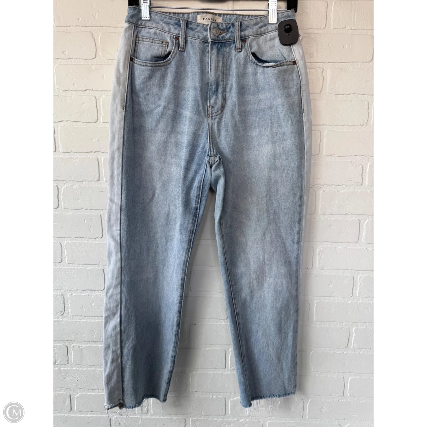 Jeans Straight By Pacsun In Blue Denim, Size: 4