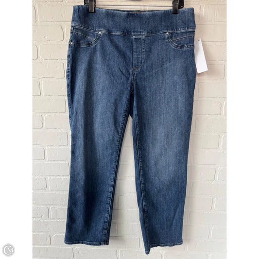 Jeans Jeggings By Chicos In Blue Denim, Size: 10
