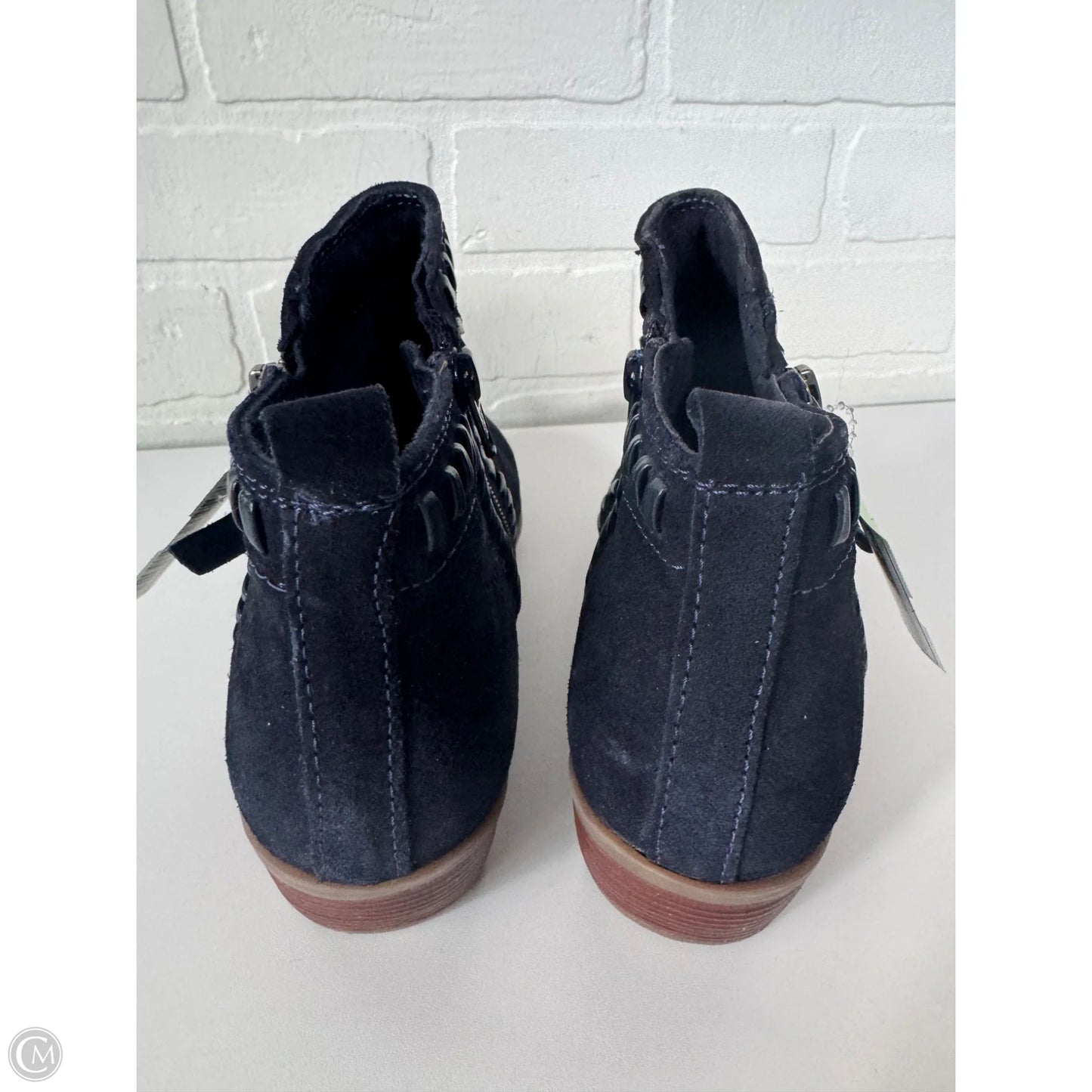 Boots Ankle Flats By Diba In Navy, Size: 6