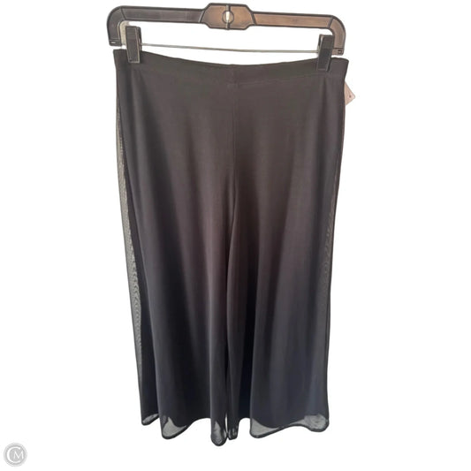 Pants Wide Leg By Js Collections In Black, Size: 4