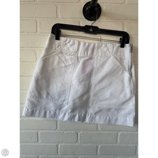 Skirt Mini & Short By Rag And Bone In White, Size: 6