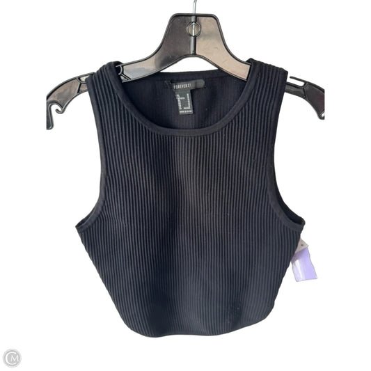 Vest Sweater By Forever 21 In Black, Size: M