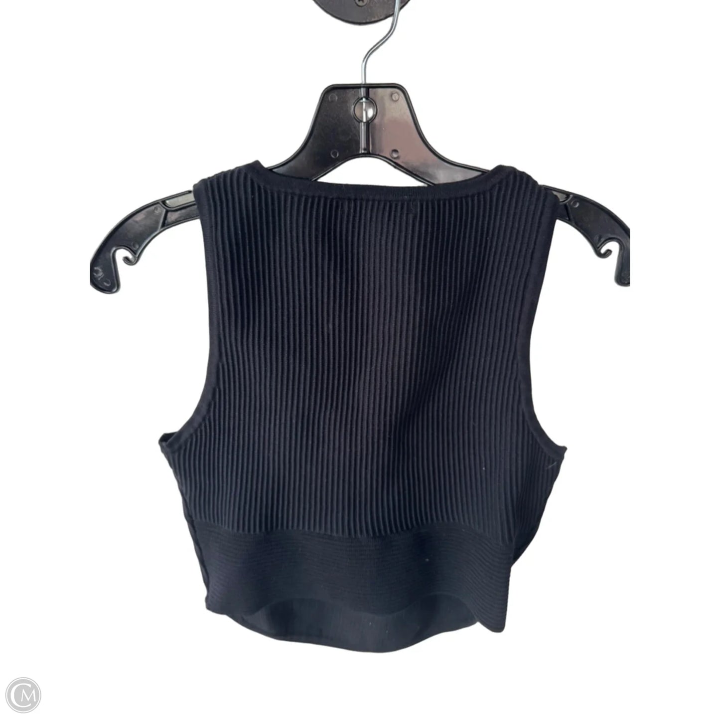 Vest Sweater By Forever 21 In Black, Size: M
