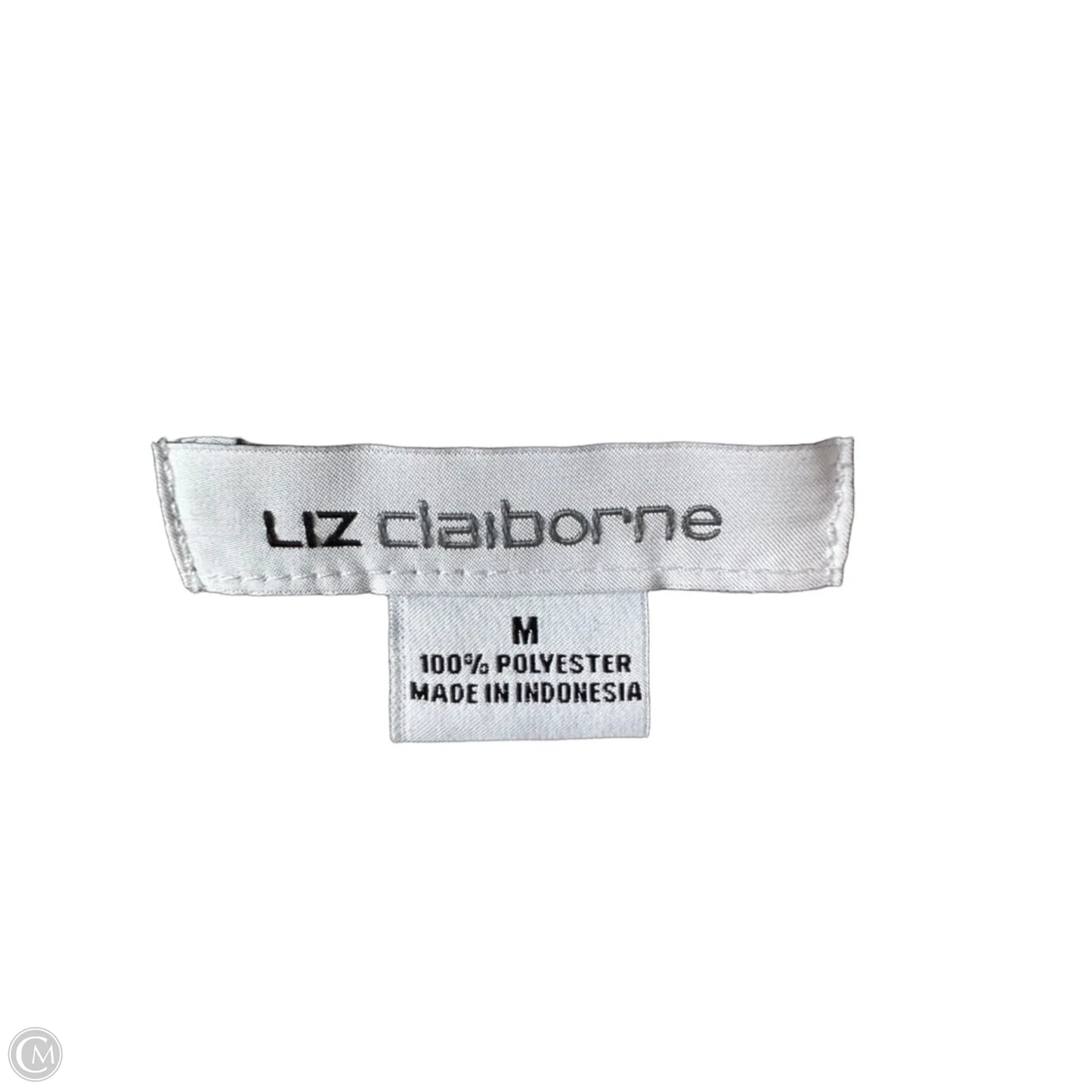 Top Long Sleeve By Liz Claiborne In Grey, Size: M