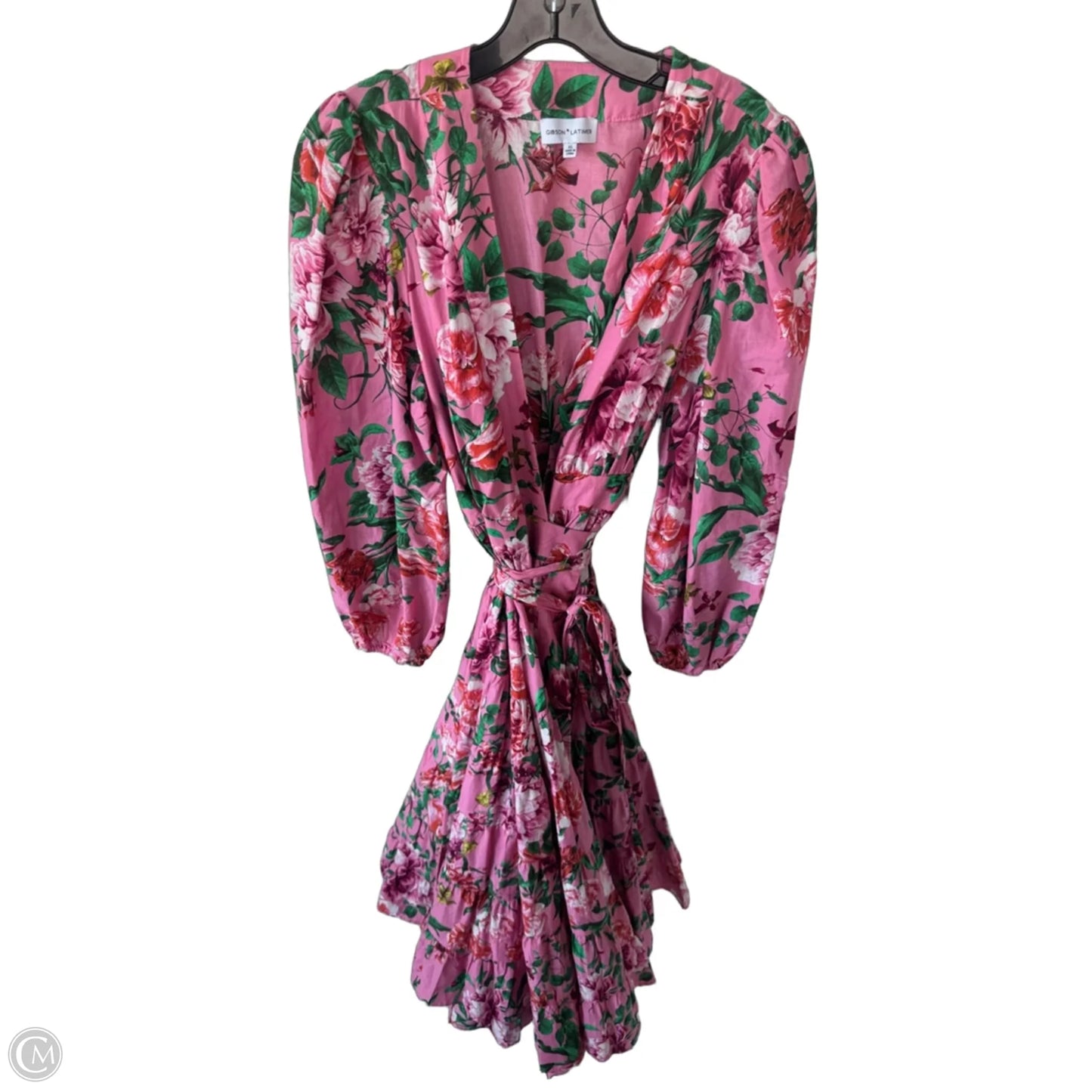 Dress Party Midi By Gibson And Latimer In Pink, Size: Xl