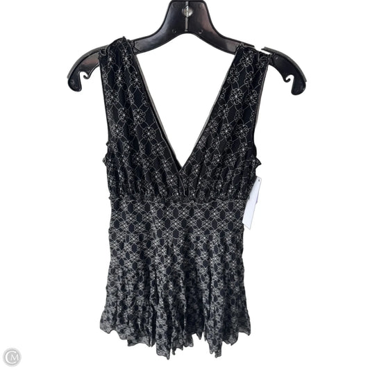 Dress Casual Short By Studio M In Black & White, Size: M