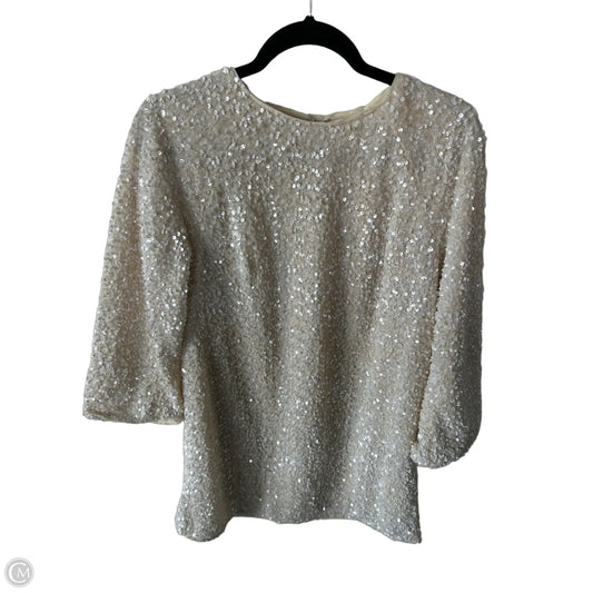 Dress Party Short By H&m In Cream, Size: M