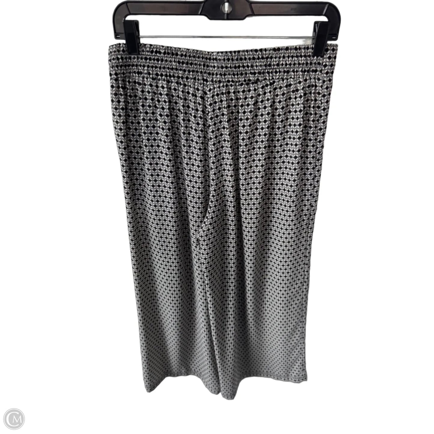 Pants Wide Leg By Max Studio In Black & White, Size: 8