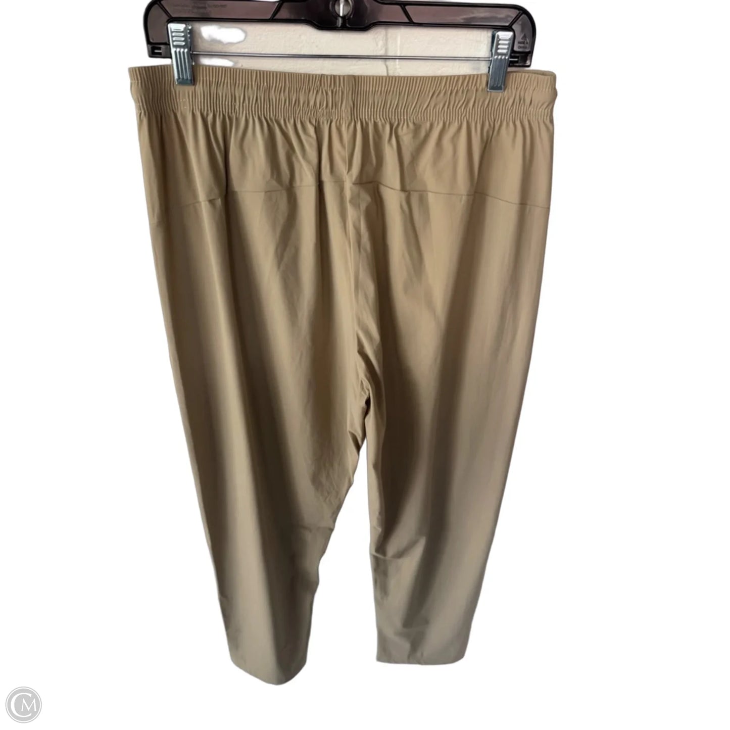 Athletic Pants By Clothes Mentor In Tan, Size: 16