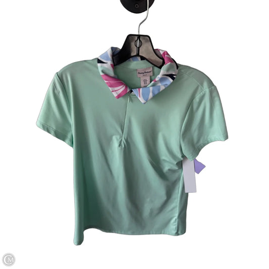 Athletic Top Short Sleeve By Tommy Bahama In Green, Size: M