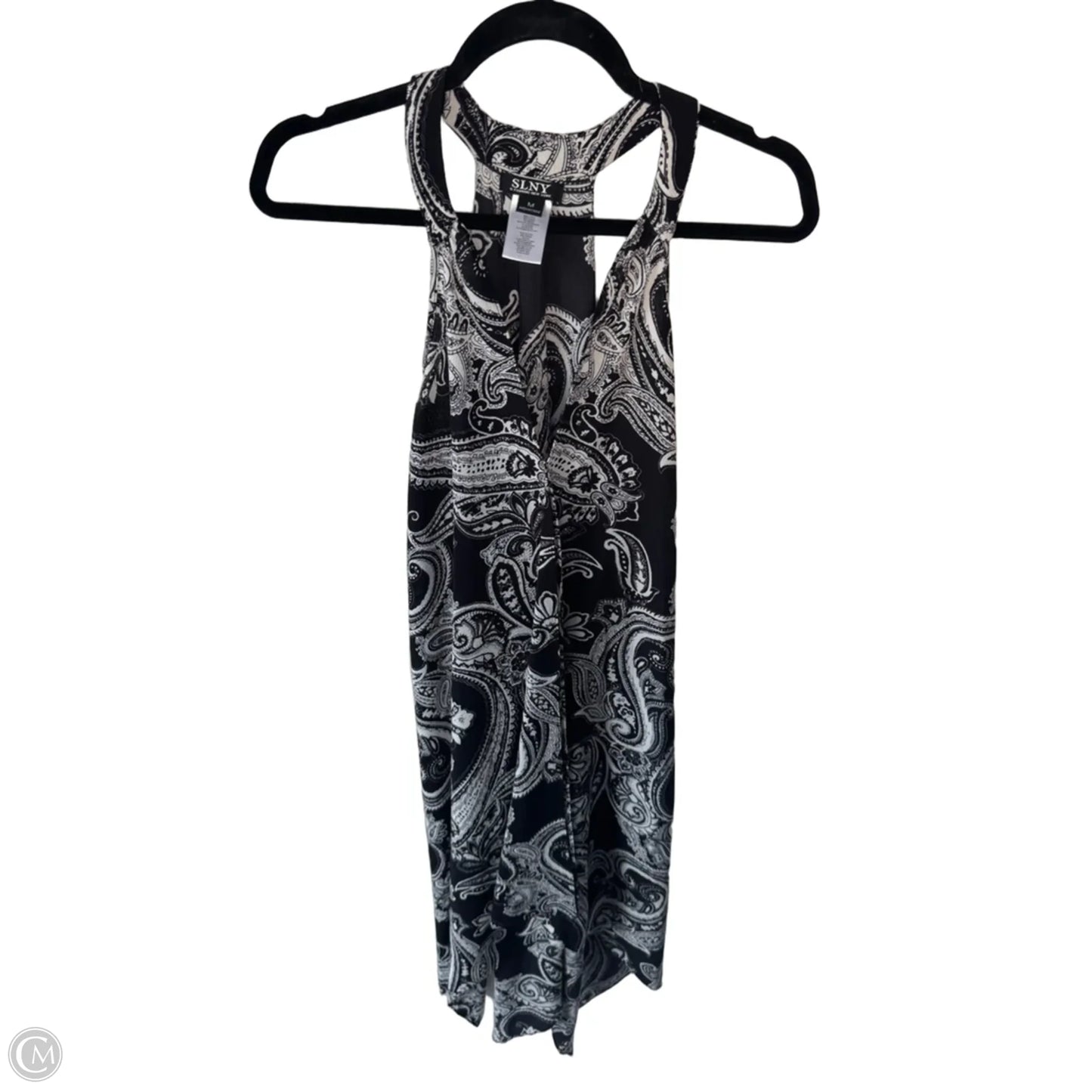 Dress Casual Midi By Sl Fashions In Black & White, Size: M