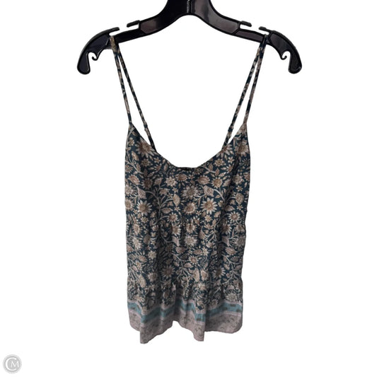 Dress Casual Short By Self Contrast In Blue & Brown, Size: S