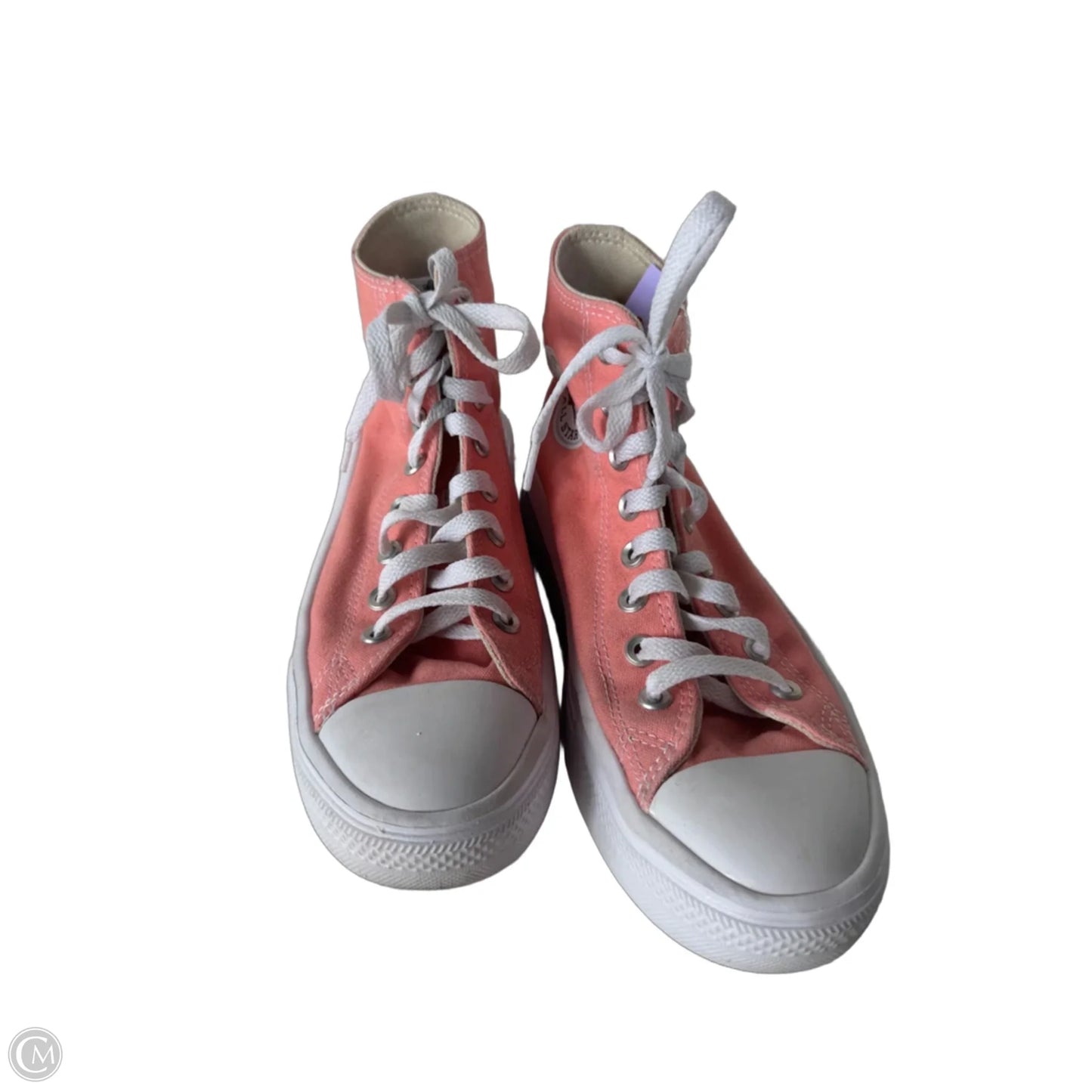 Shoes Sneakers Platform By Converse In Pink, Size: 8