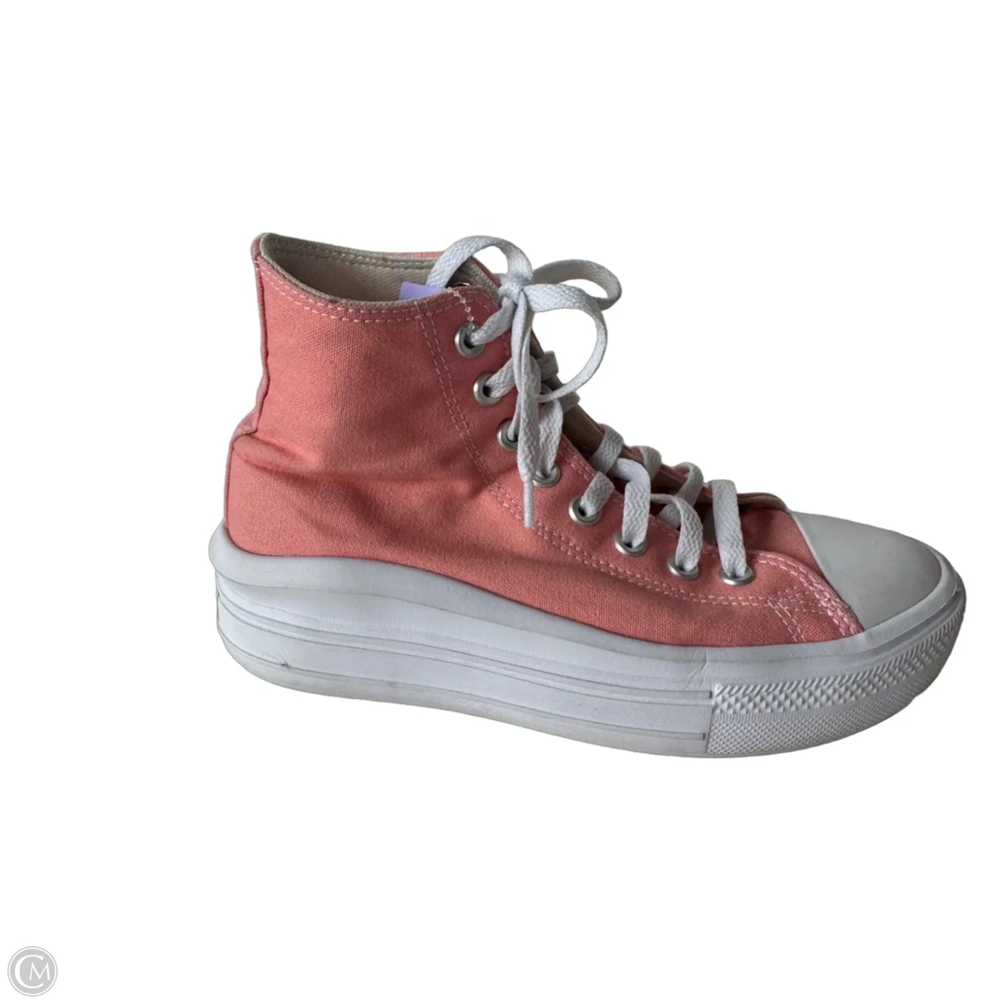 Shoes Sneakers Platform By Converse In Pink, Size: 8