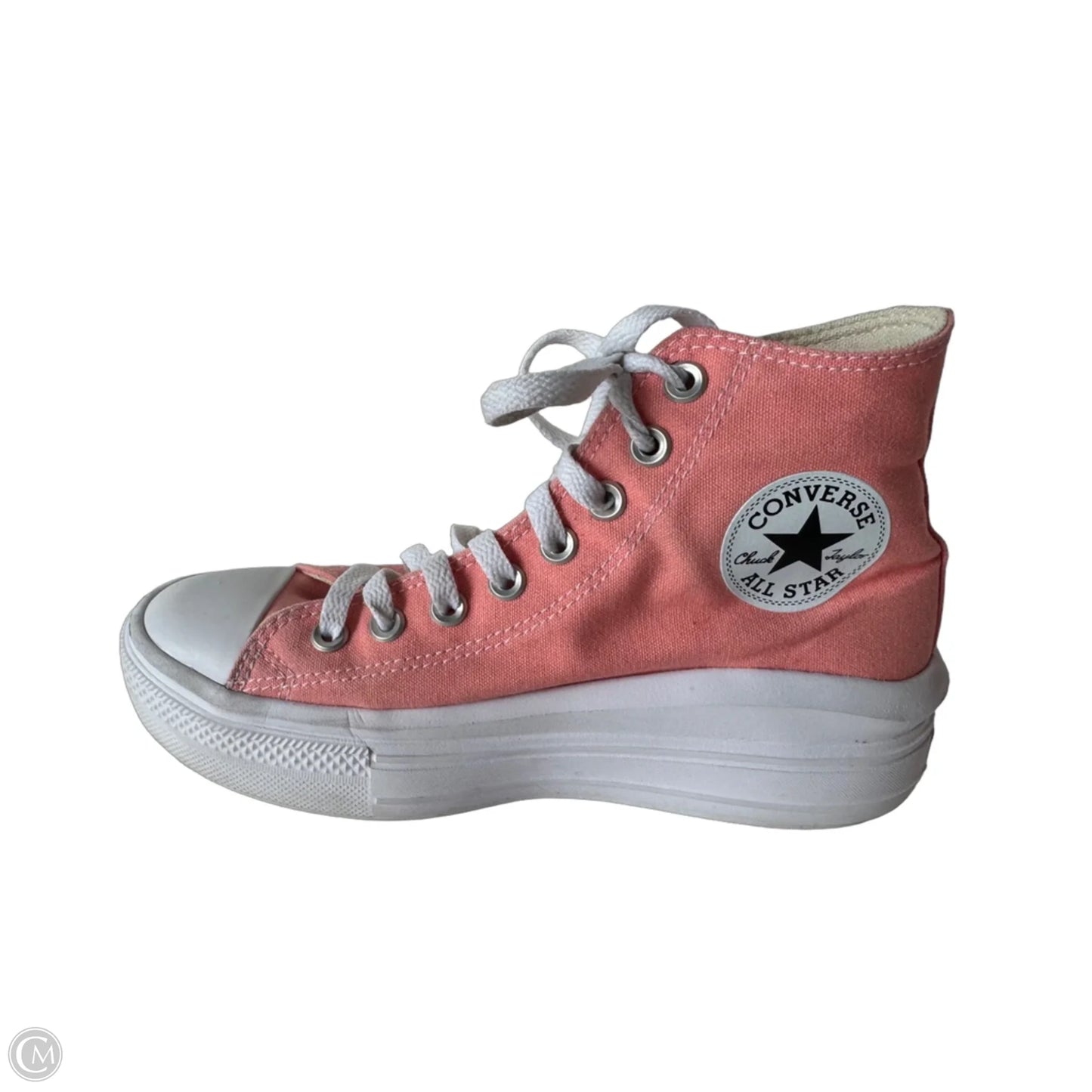 Shoes Sneakers Platform By Converse In Pink, Size: 8