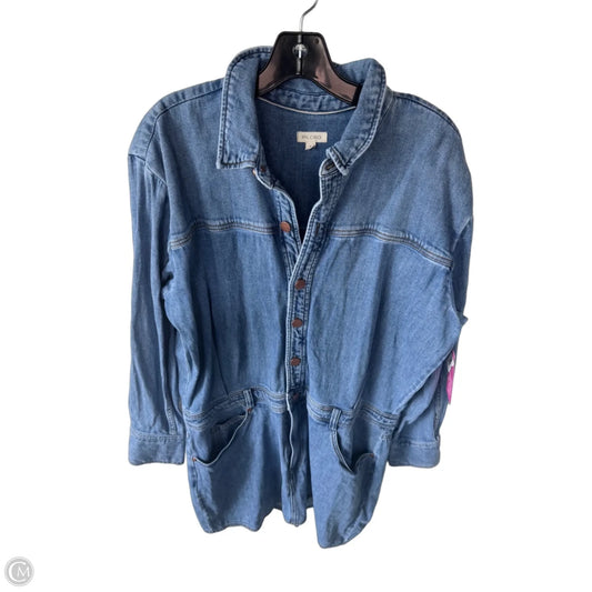 Dress Casual Short By Pilcro In Blue Denim, Size: Xl