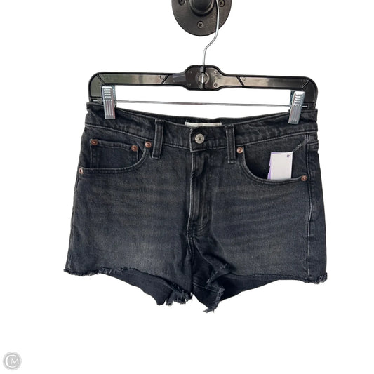 Shorts By Abercrombie And Fitch In Black Denim, Size: 4