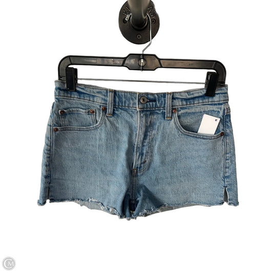 Shorts By Abercrombie And Fitch In Blue Denim, Size: 4