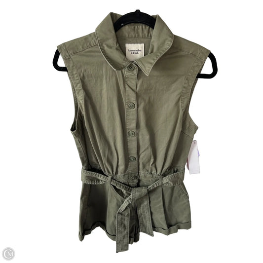Romper By Abercrombie And Fitch In Green, Size: M
