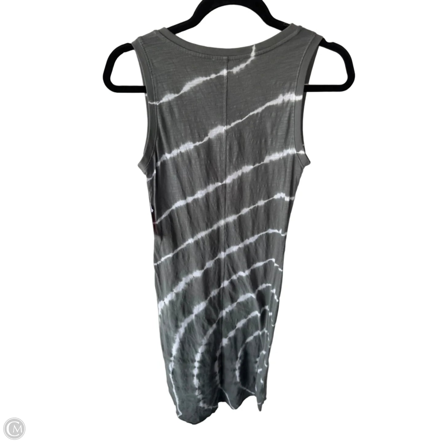 Dress Casual Midi By Charlie B In Grey & White, Size: S