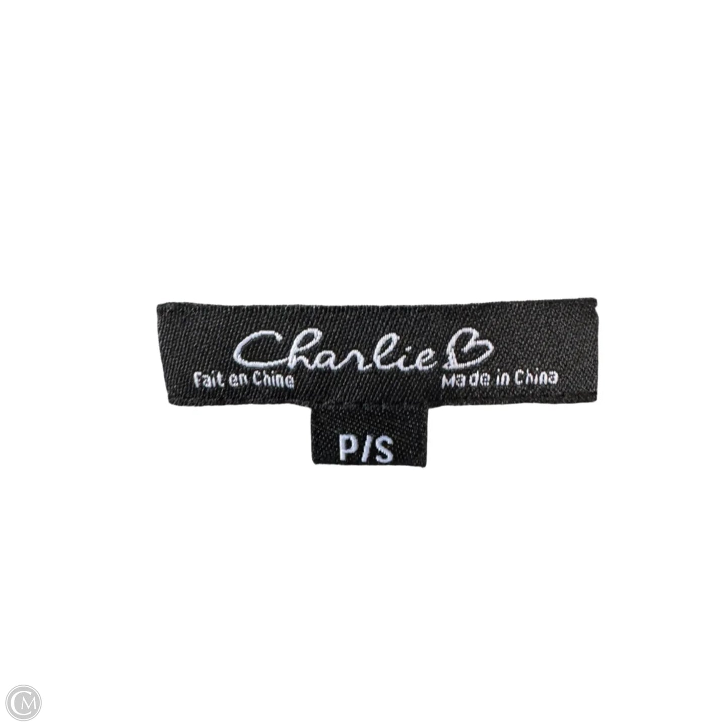 Dress Casual Midi By Charlie B In Grey & White, Size: S