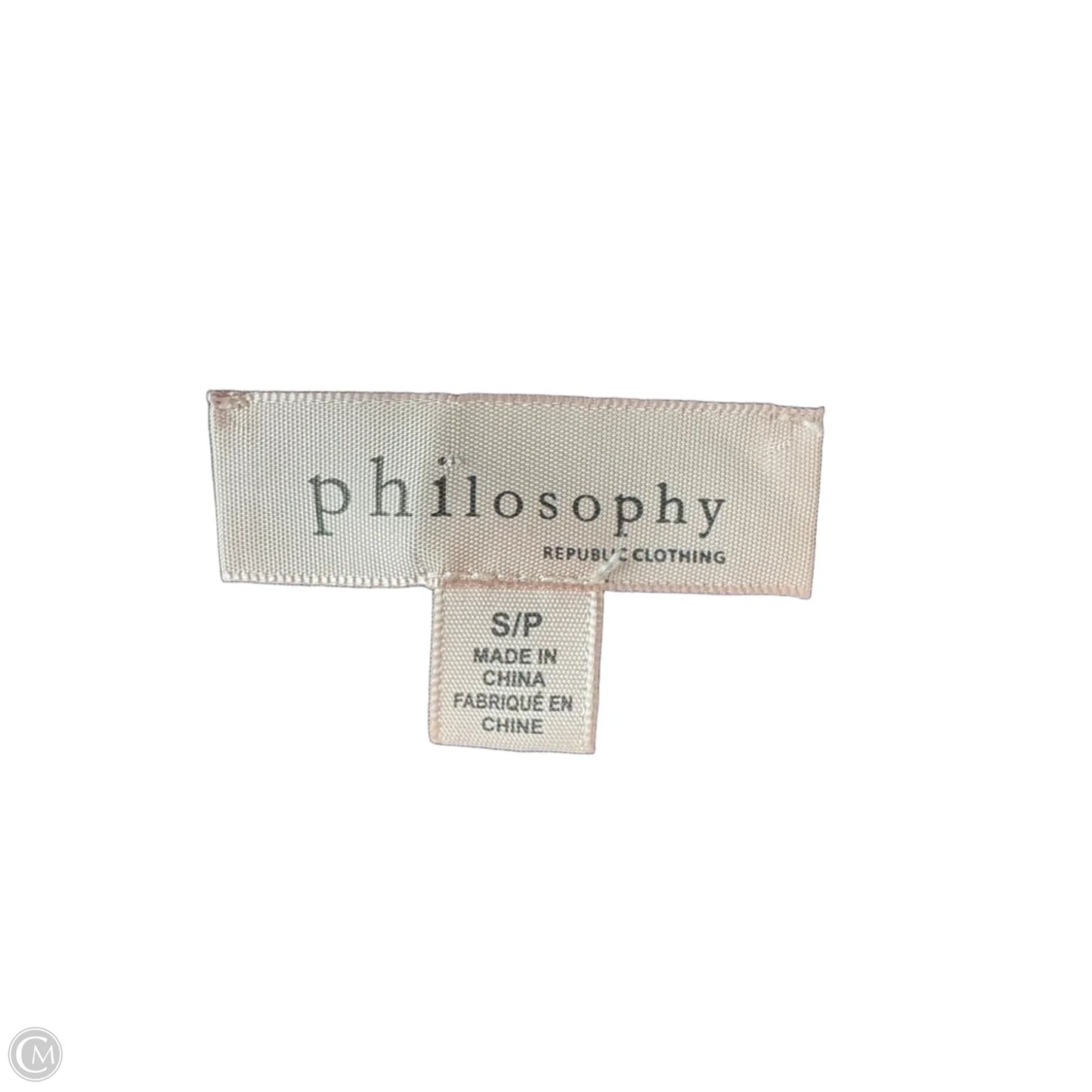 Sweater Cardigan By Philosophy In Blue, Size: S
