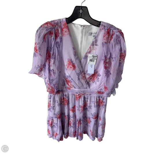 Dress Party Short By Cmb In Purple & Red, Size: M