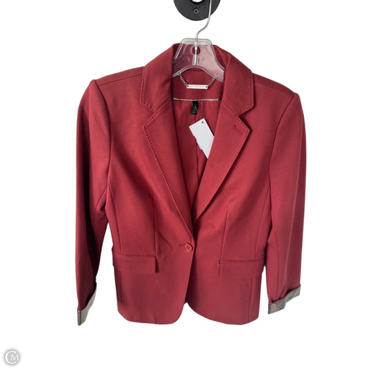Blazer By White House Black Market In Orange, Size: Xs