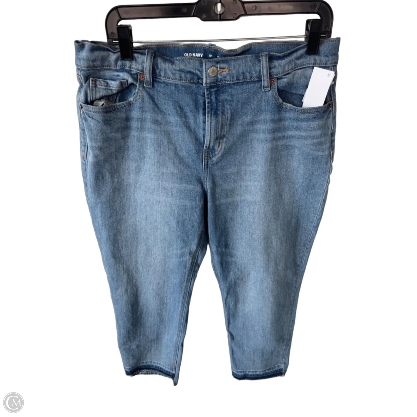 Jeans Boyfriend By Old Navy In Blue Denim, Size: 10