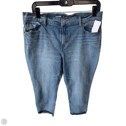 Jeans Boyfriend By Old Navy In Blue Denim, Size: 10