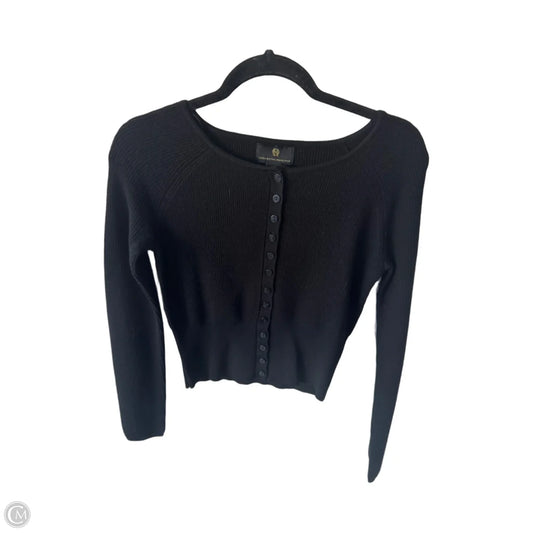 Sweater Cardigan By Clothes Mentor In Black, Size: Xs