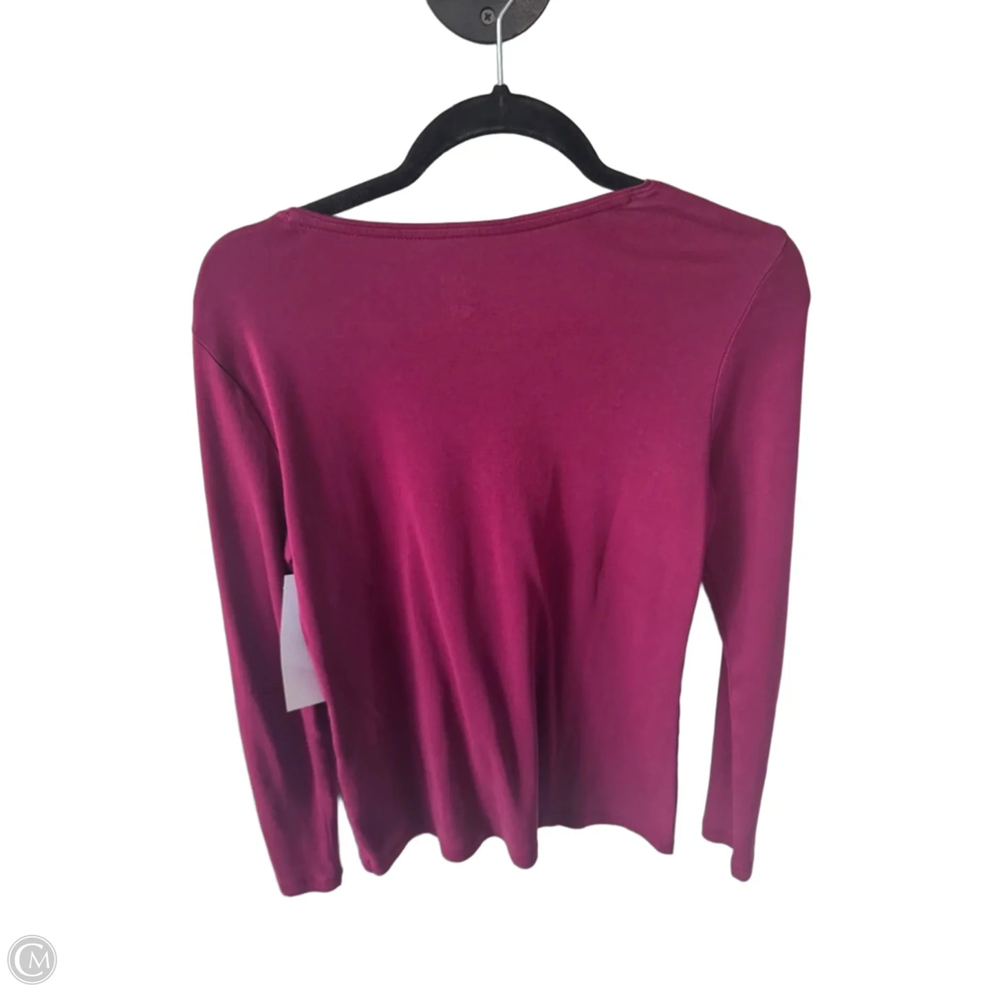 Top Long Sleeve Basic By J. Jill In Red, Size: S
