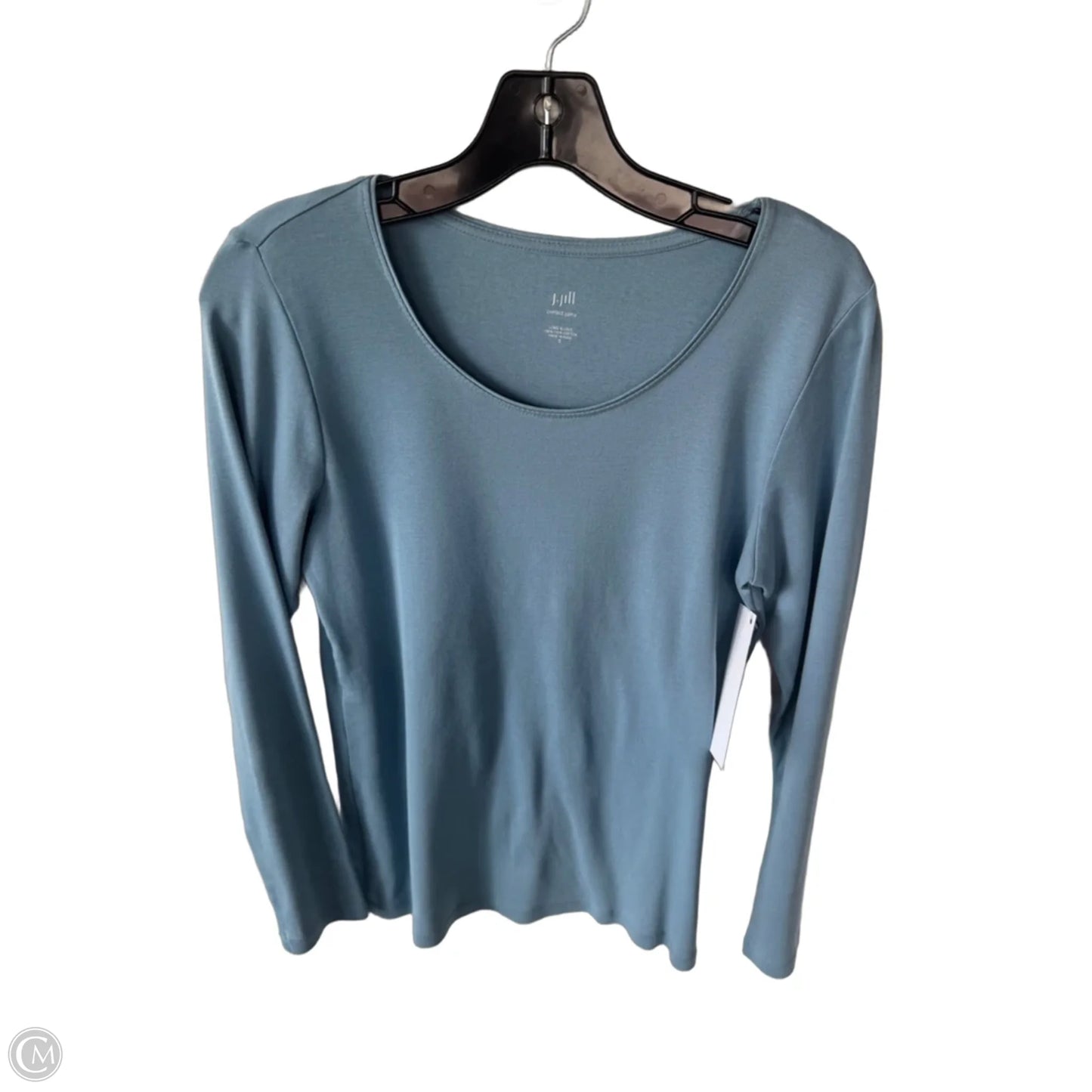 Top Long Sleeve Basic By J. Jill In Blue, Size: S