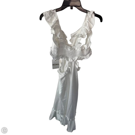 Dress Party Midi By Show Me Your Mumu In White, Size: L