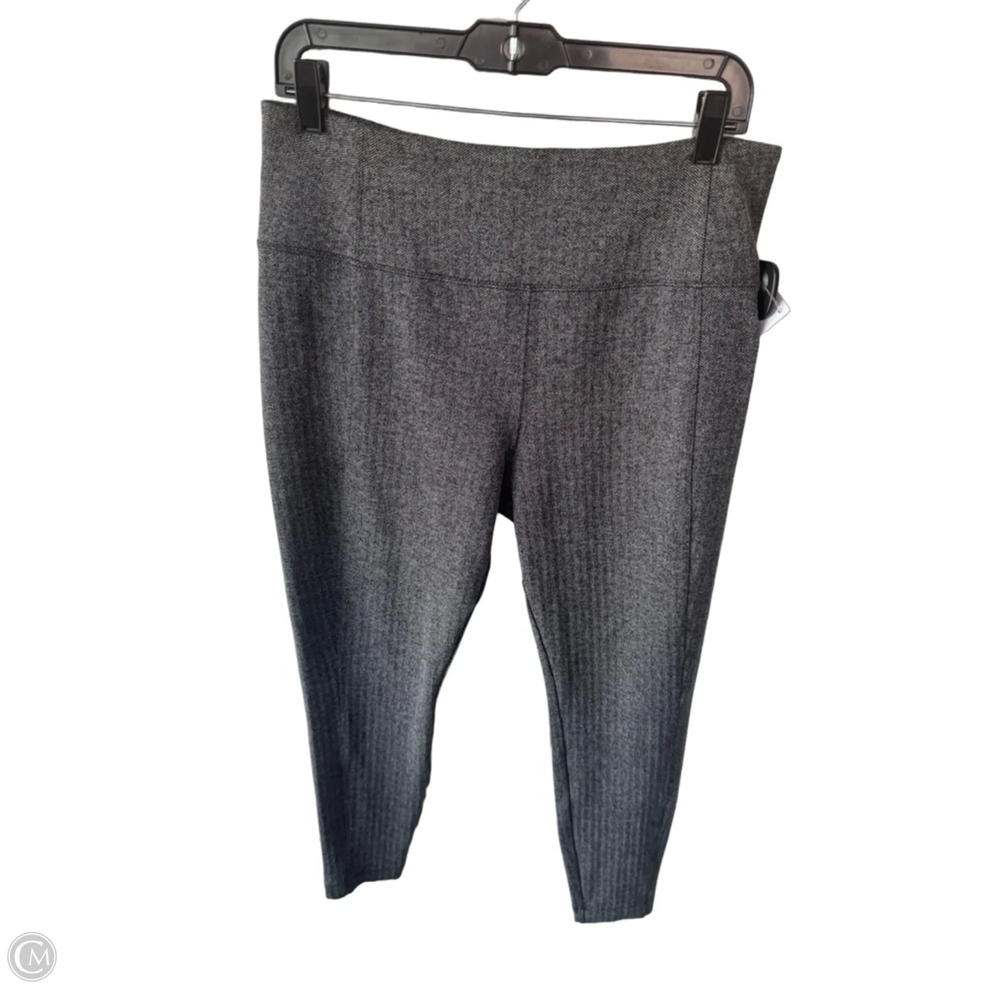 Athletic Leggings By Athleta In Black & White, Size: 12