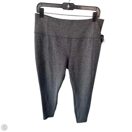 Athletic Leggings By Athleta In Black & White, Size: 12