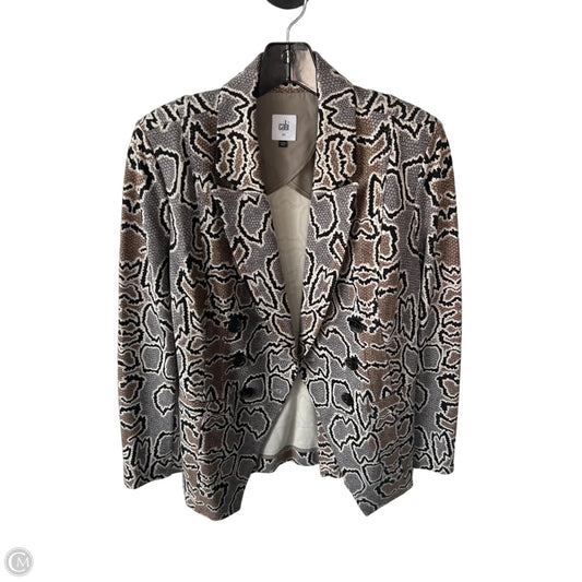 Blazer By Cabi In Black & Brown, Size: M