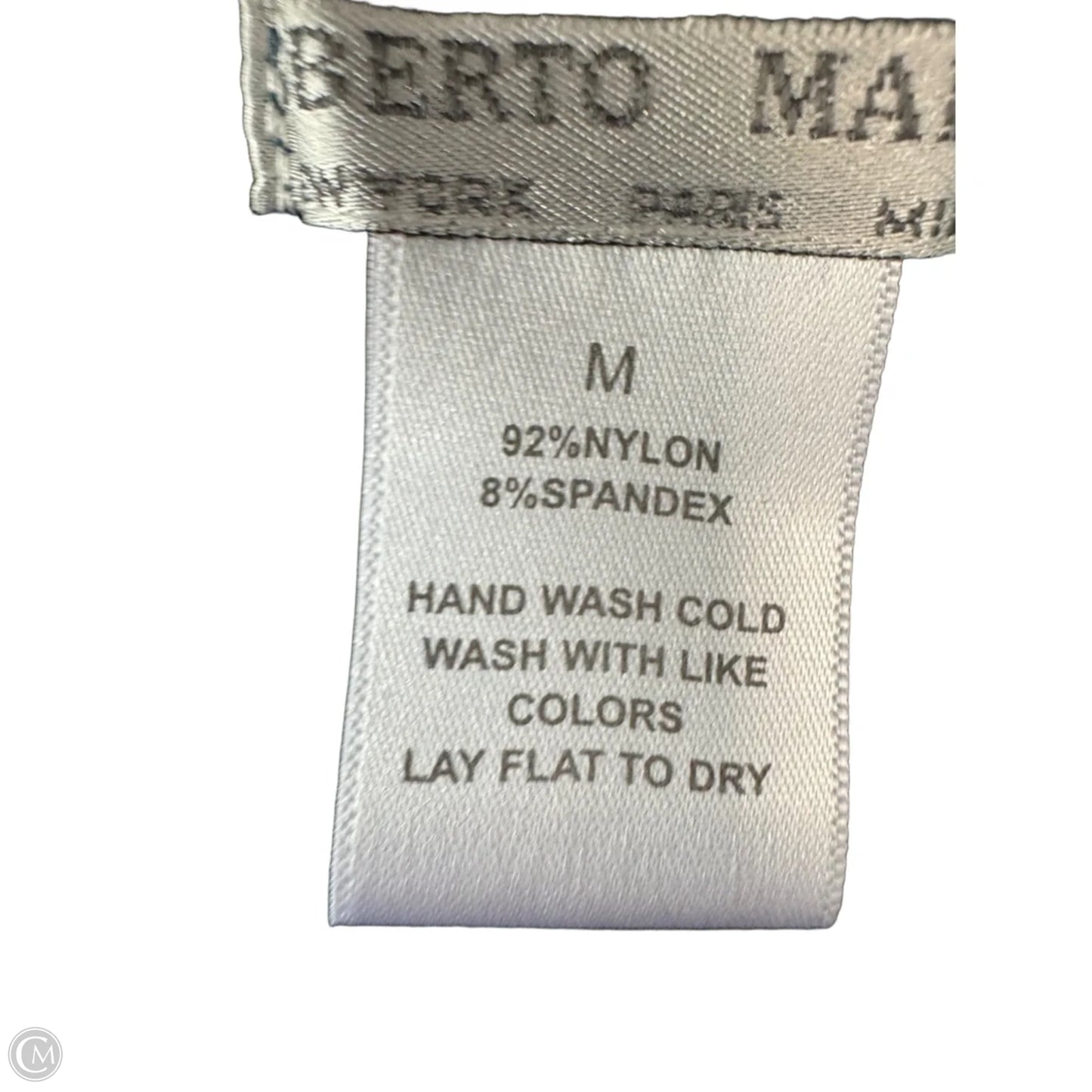 Top 3/4 Sleeve Basic By Alberto Makali In Blue, Size: M