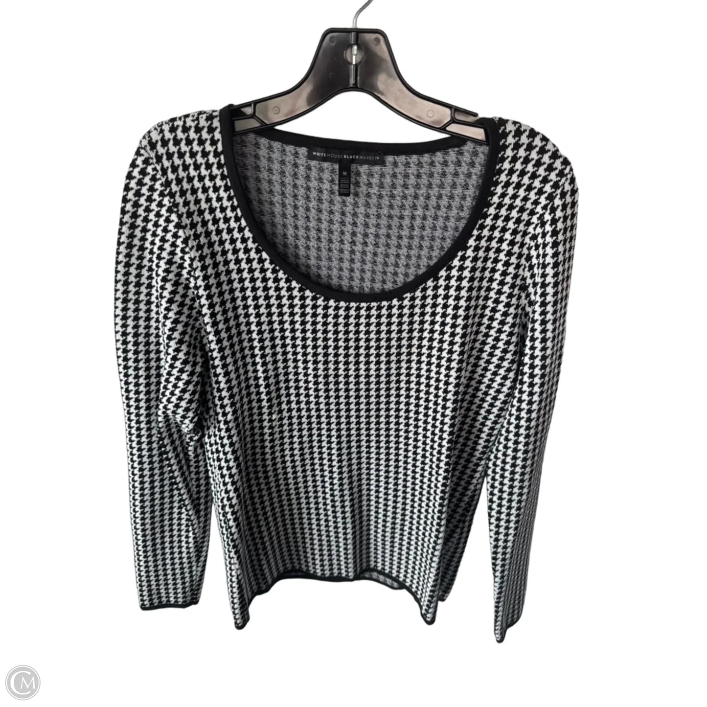 Sweater By White House Black Market In Black & White, Size: M