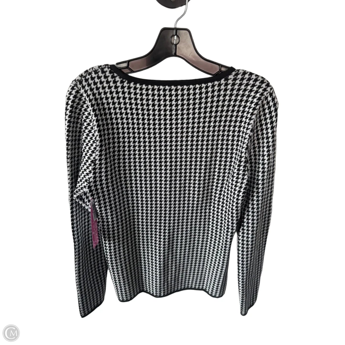 Sweater By White House Black Market In Black & White, Size: M
