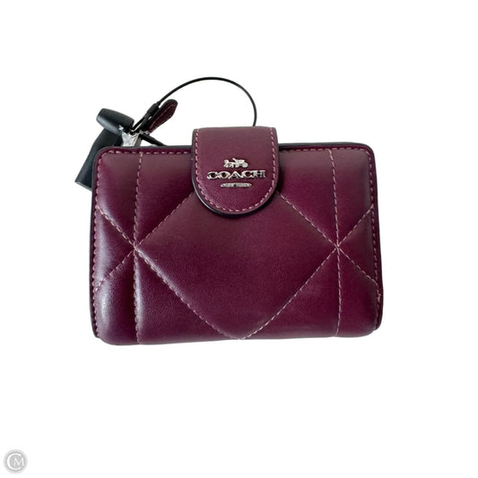Wallet Designer By Coach, Size: Small