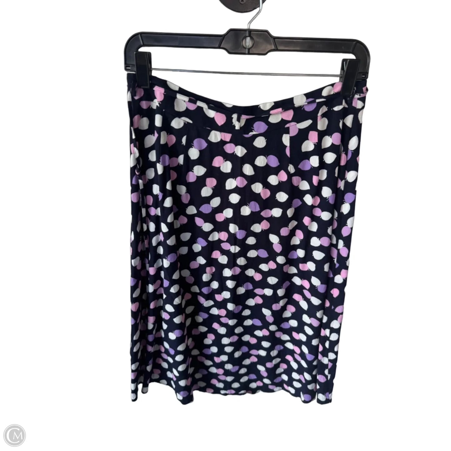 Skirt Midi By Talbots In Blue & White, Size: 8p