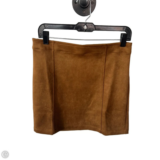 Skirt Mini & Short By Loft In Tan, Size: 6